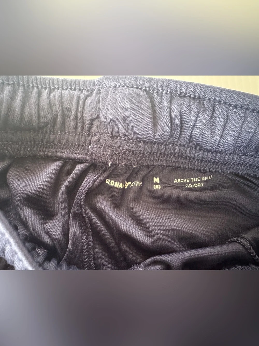 Old Navy Kid’s  Athletic Shorts - 2 Navy and 1 Black